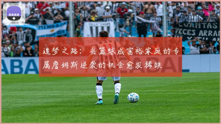 追梦之路：当篮球成富裕家庭的专属詹姆斯逆袭的机会愈发稀缺